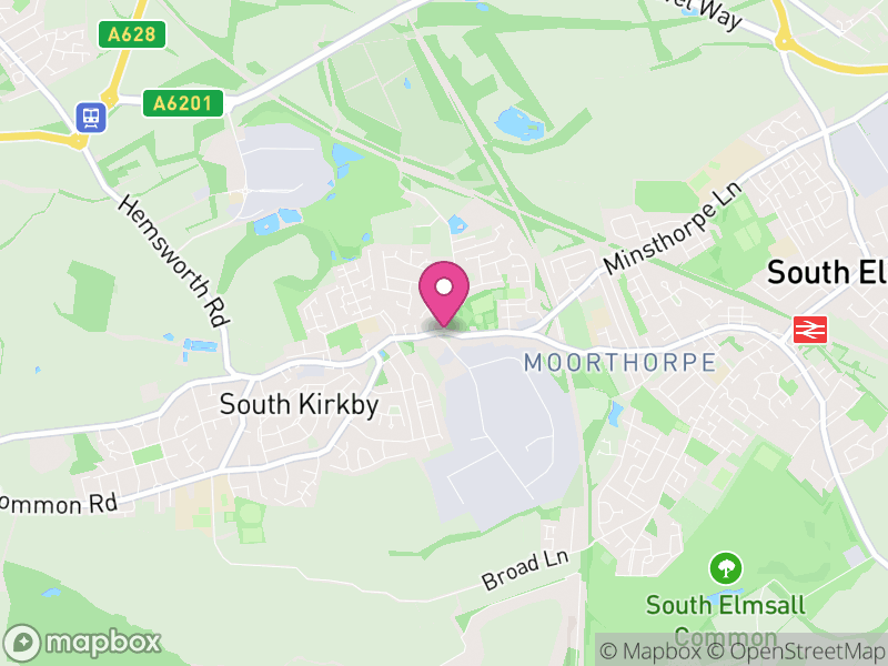 Map of South Kirkby Estate Agents