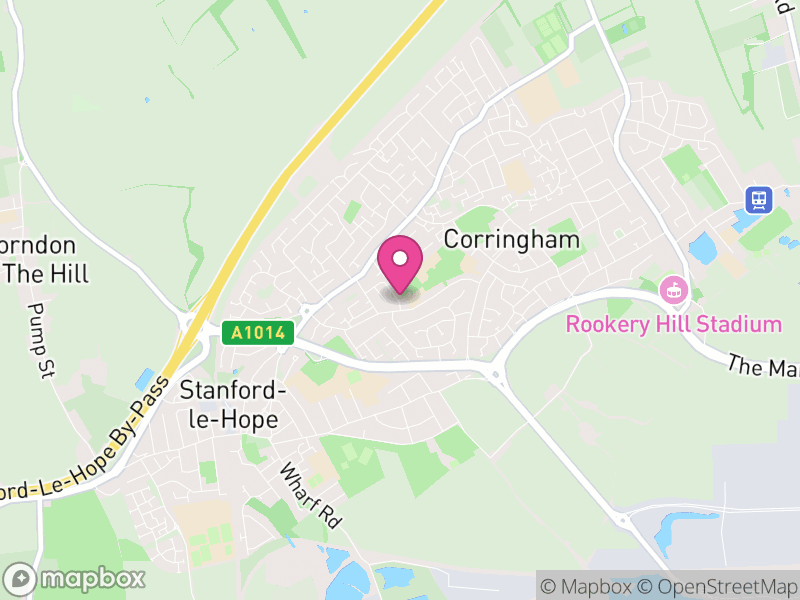 Map of SS17 Estate Agents