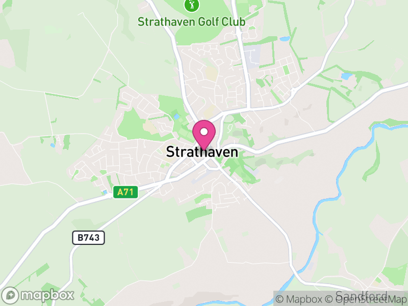 Map of Strathaven Estate Agents