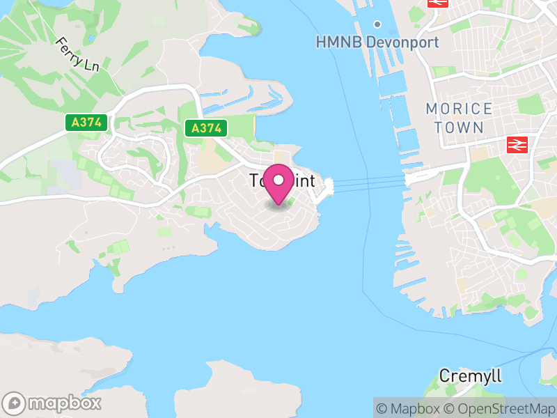 Map of Torpoint Estate Agents