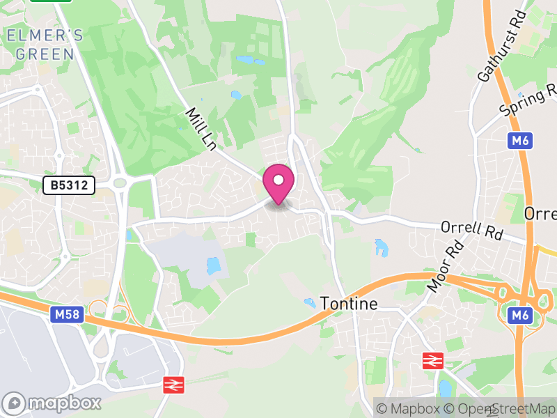 Map of Up Holland Estate Agents