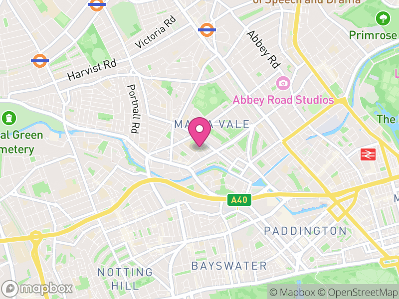 Map of W9 Estate Agents