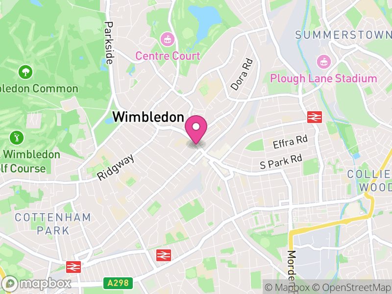 Map of Wimbledon Estate Agents