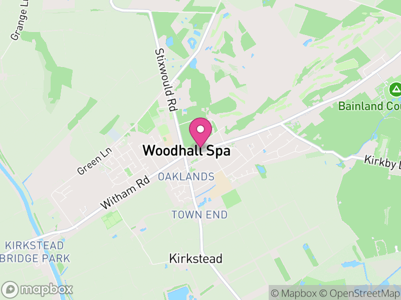 Map of Woodhall Spa Estate Agents