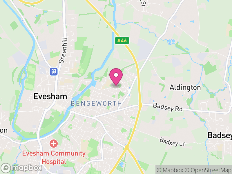 Map of WR11 Estate Agents