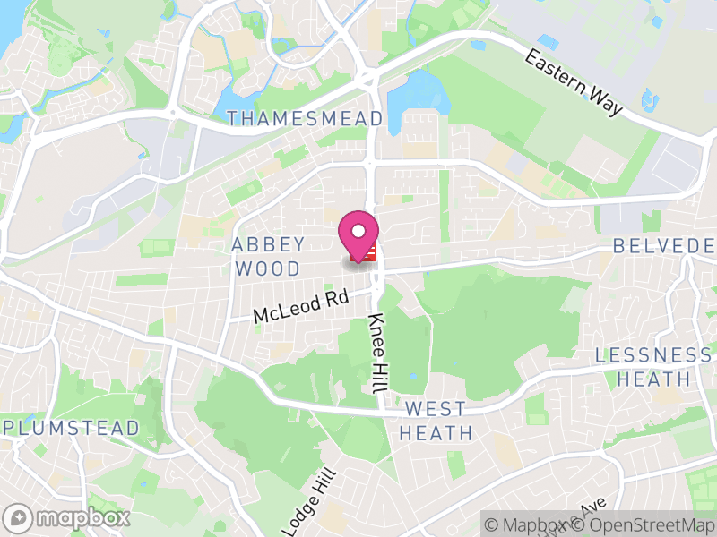 Map of Abbey Wood Letting Agents