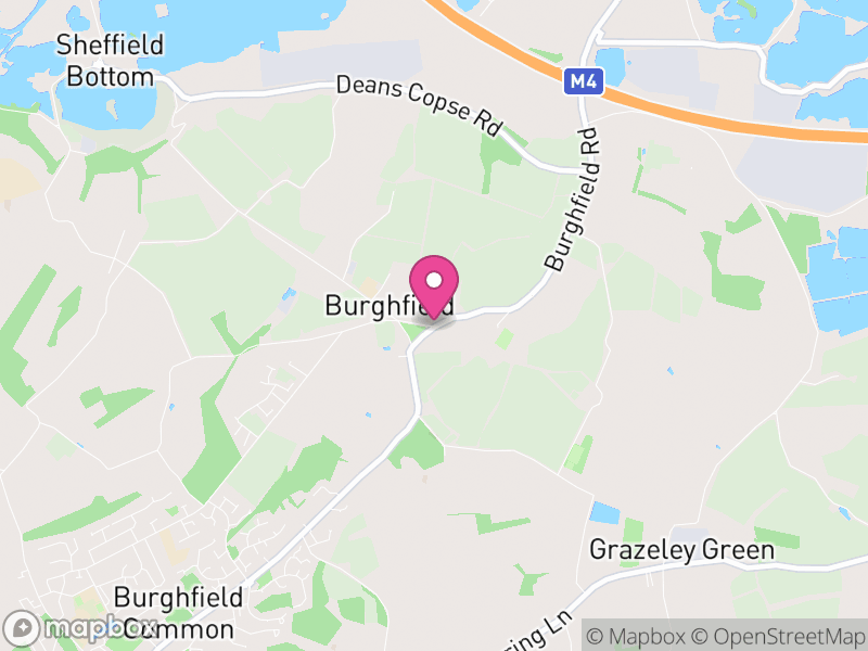 Map of Burghfield Letting Agents