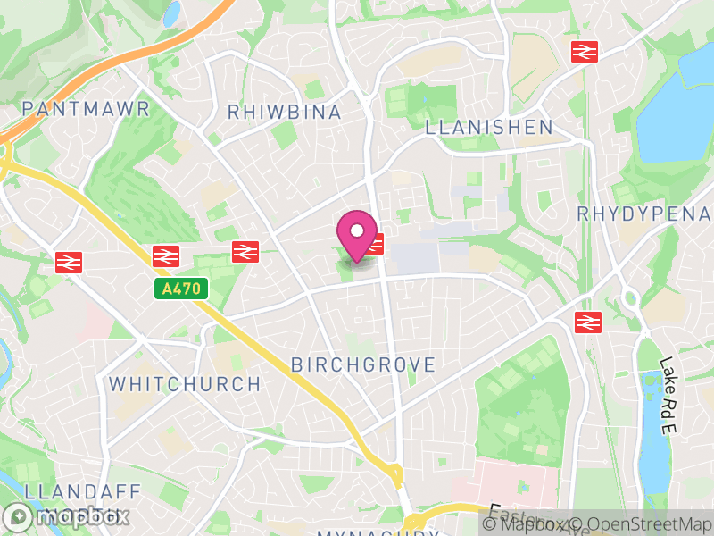 Map of CF14 Letting Agents