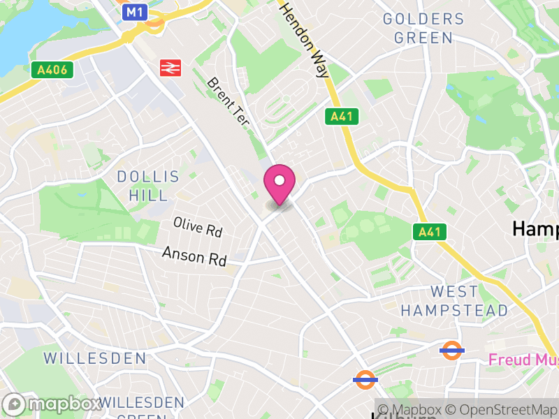 Map of Cricklewood Letting Agents