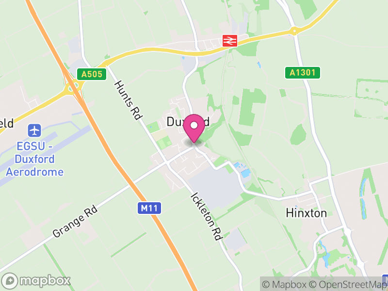 Map of Duxford Letting Agents