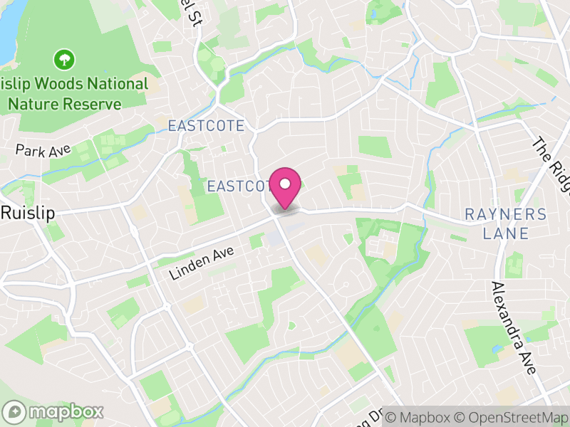 Map of Eastcote Letting Agents