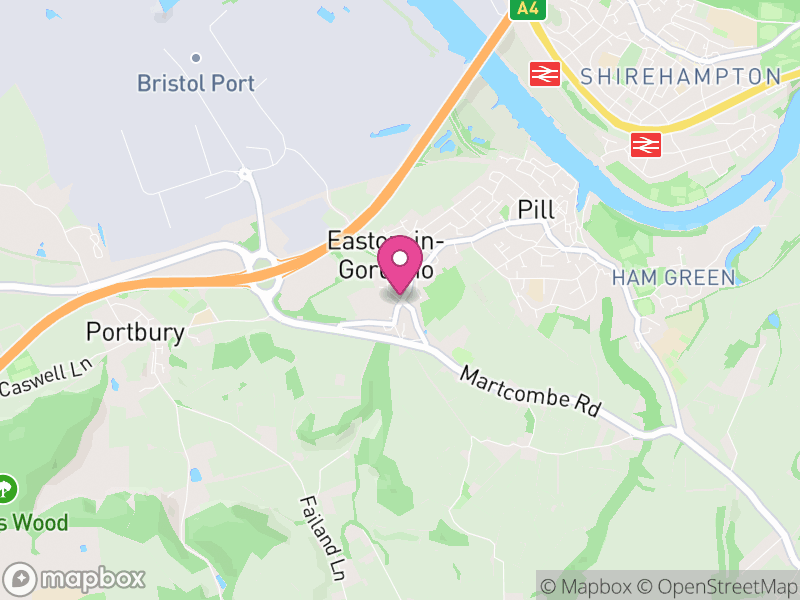 Map of Easton In Gordano Letting Agents