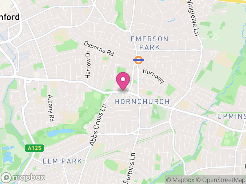 Map of Hornchurch Letting Agents
