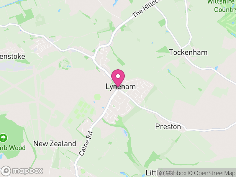 Map of Lyneham Letting Agents