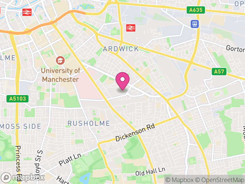 Map of M13 Letting Agents