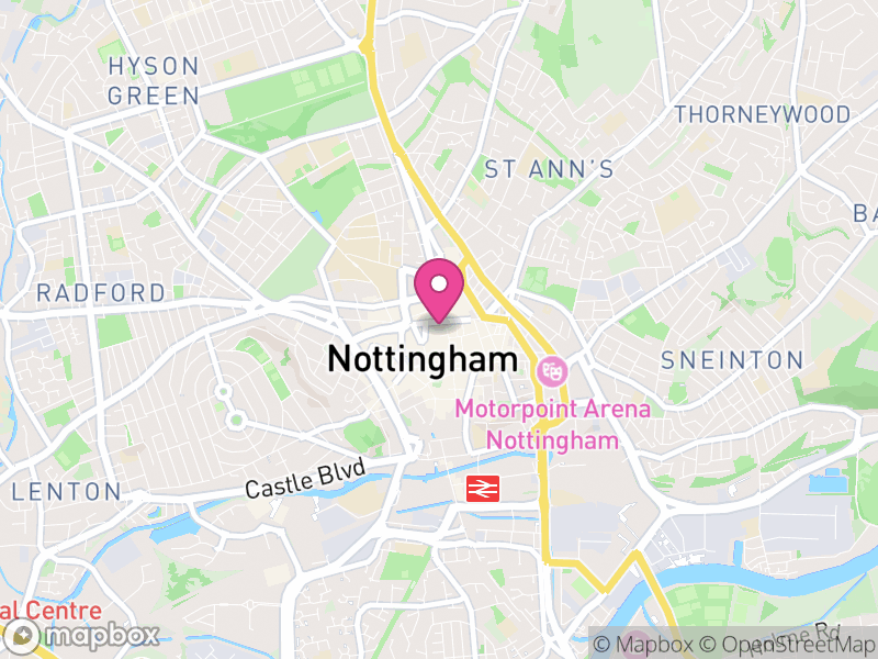 Map of NG1 Letting Agents