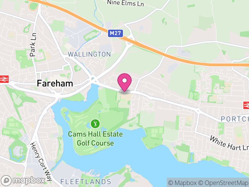 Map of PO16 Letting Agents