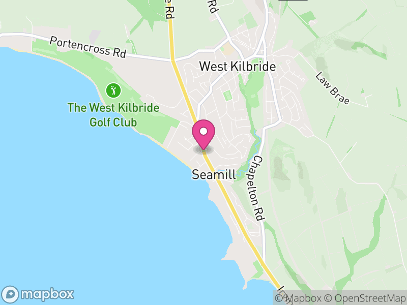 Map of Seamill Letting Agents