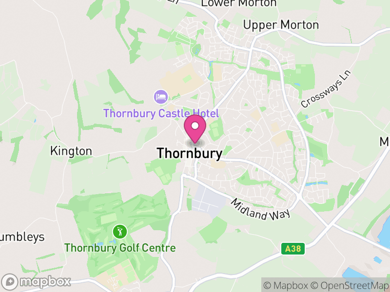 Map of Thornbury Letting Agents