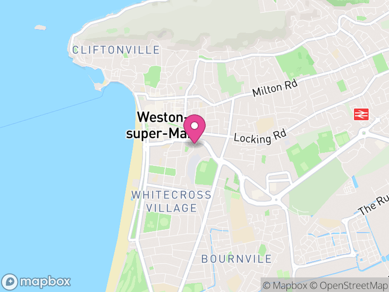 Map of Weston Super Mare Letting Agents