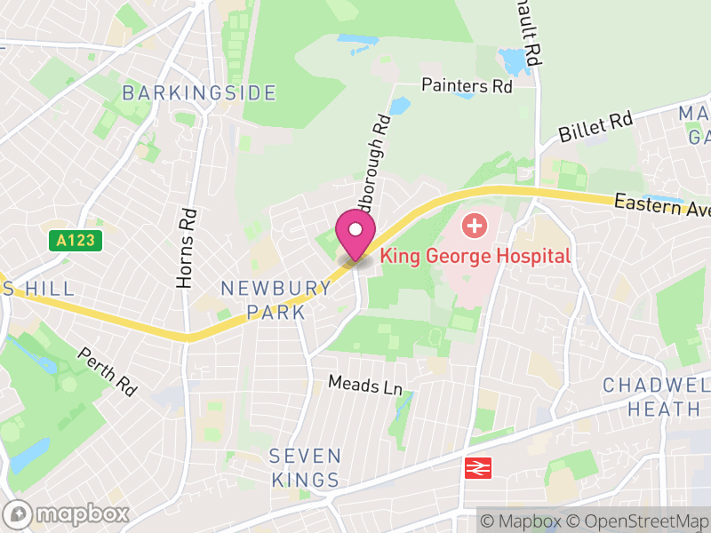 Map of properties for sale in Aldborough Hatch