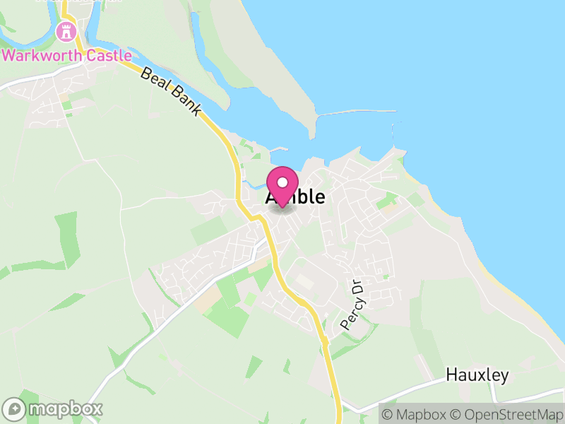 Map of properties for sale in Amble