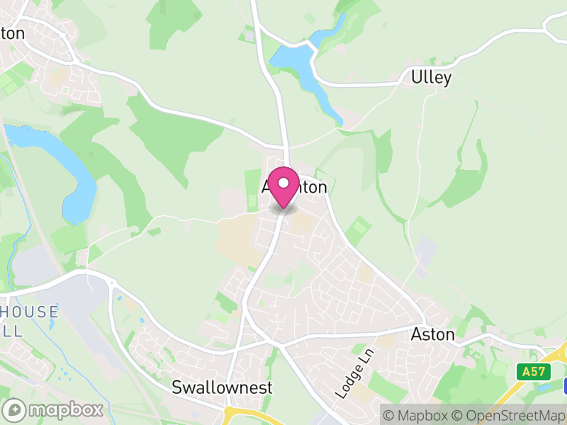 Map of properties for sale in Aughton