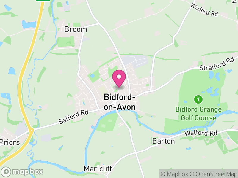 Map of properties for sale in B50