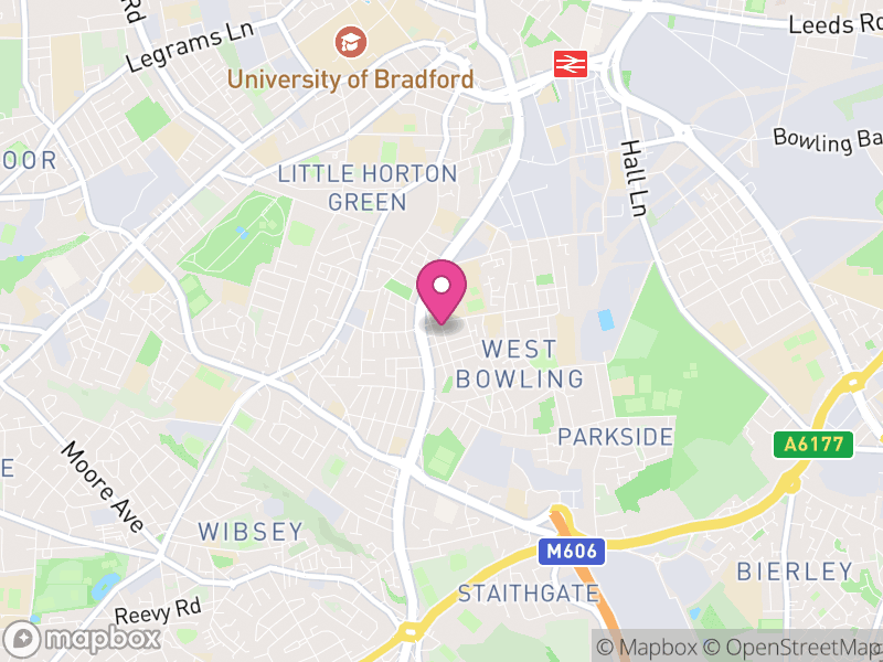 Map of properties for sale in BD5