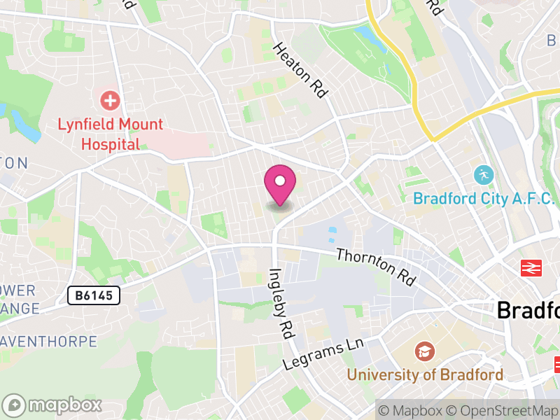 Map of properties for sale in BD8