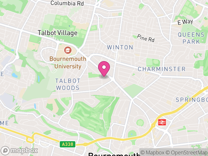 Map of properties for sale in BH3