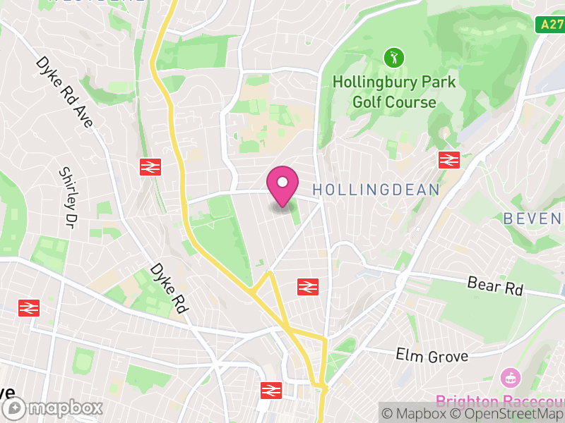 Map of properties for sale in BN1