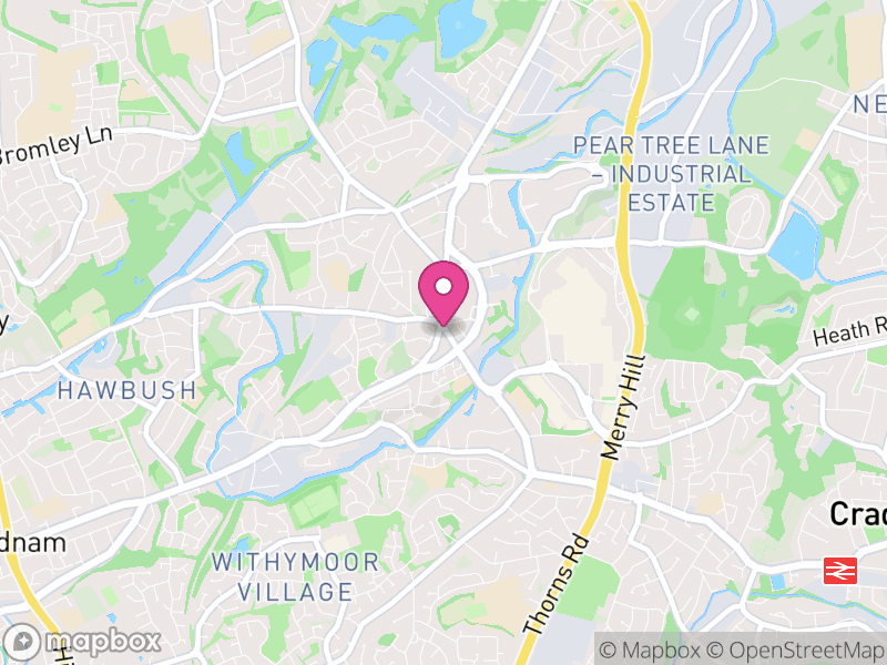 Map of properties for sale in Brierley Hill