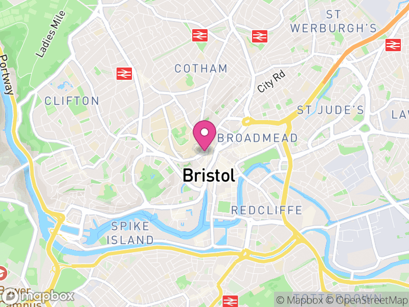 Map of properties for sale in Bristol