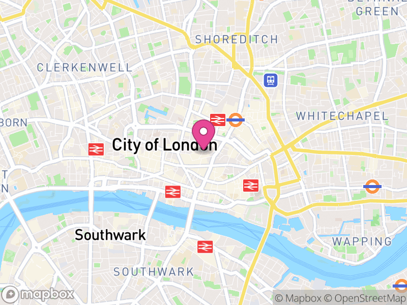 Map of properties for sale in Broadgate