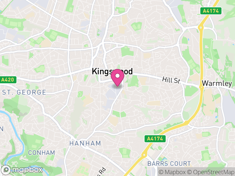 Map of properties for sale in BS15