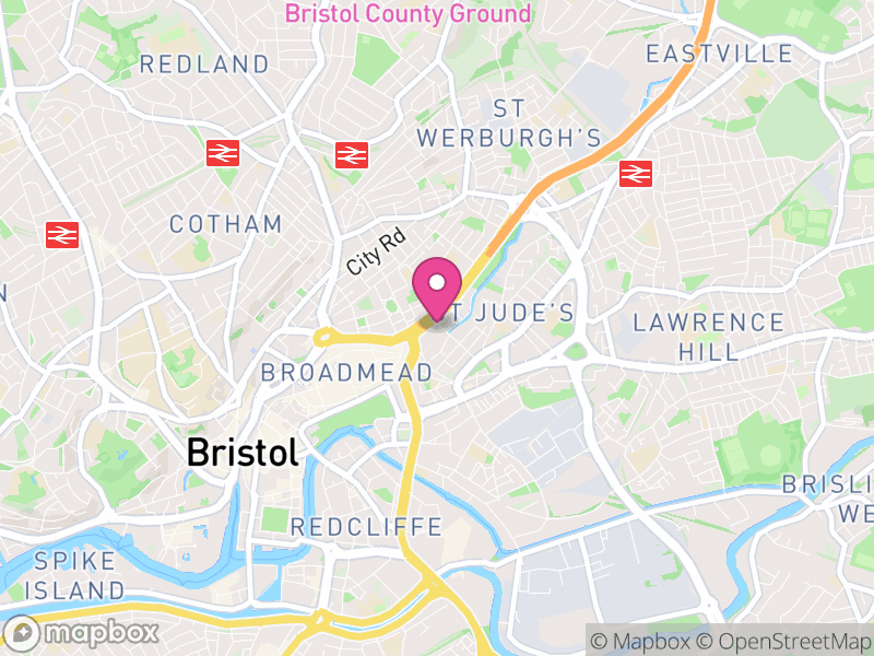 Map of properties for sale in BS2