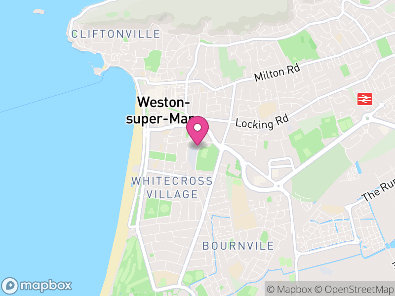 Map of properties for sale in BS23