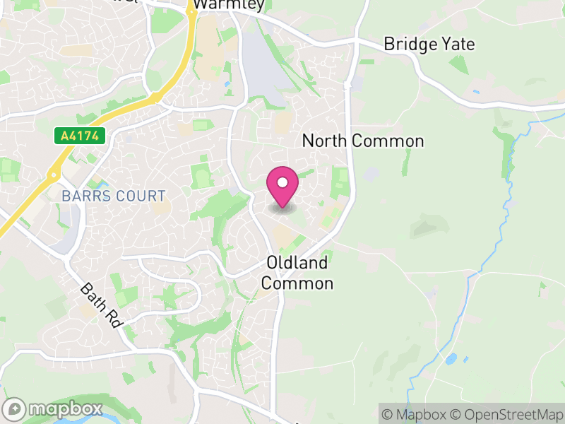 Map of properties for sale in BS30