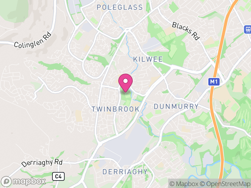 Map of properties for sale in BT17