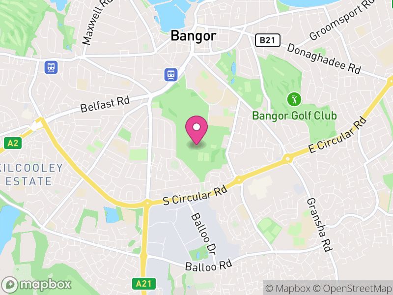 Map of properties for sale in BT19