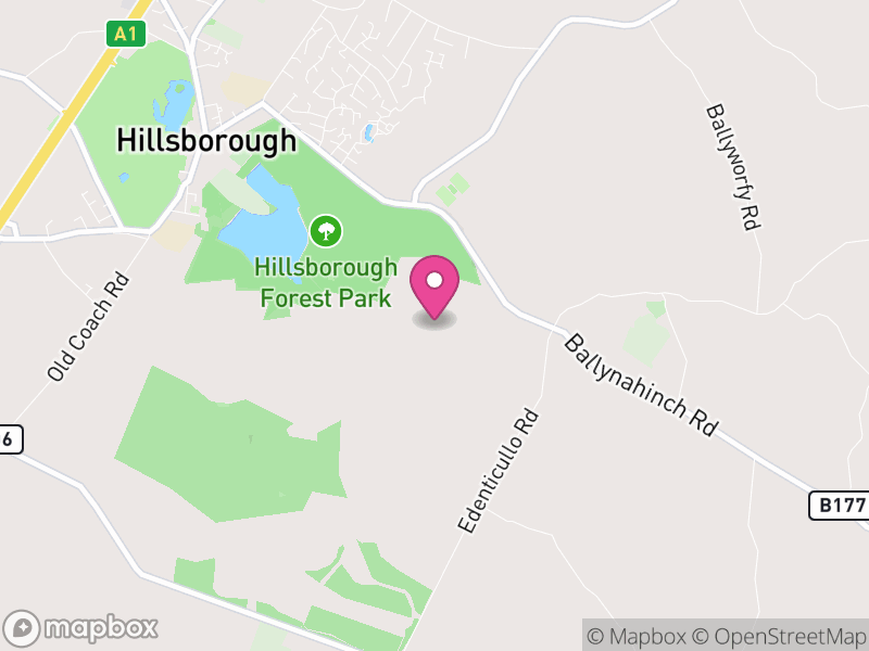 Map of properties for sale in BT26