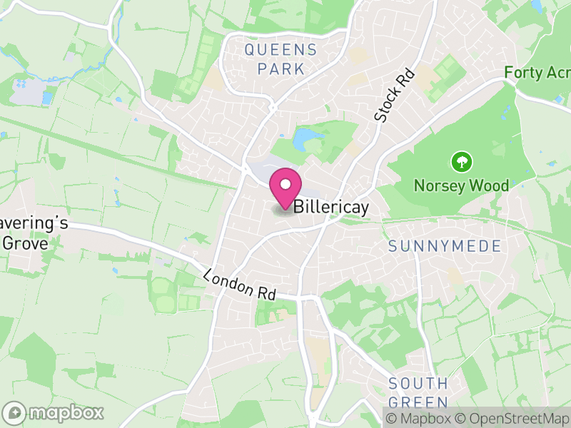 Map of properties for sale in CM12