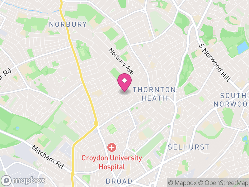 Map of properties for sale in CR7