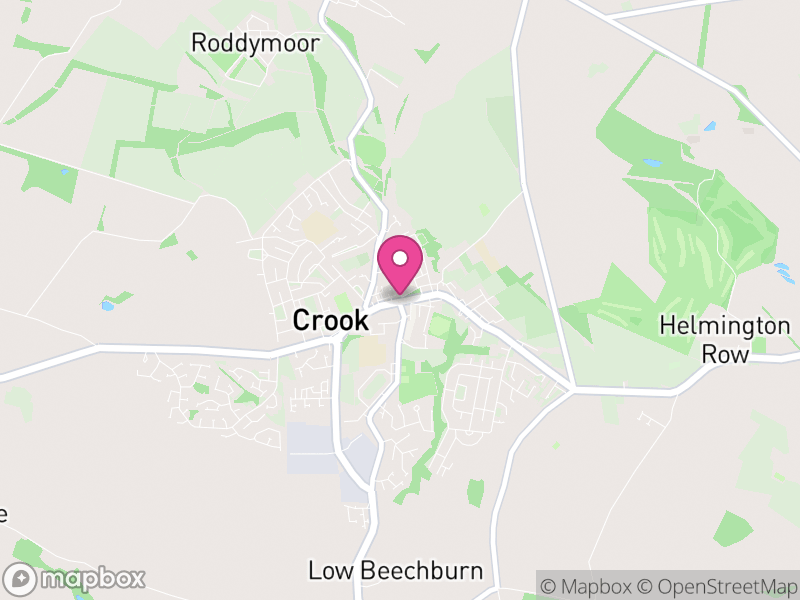 Map of properties for sale in Crook