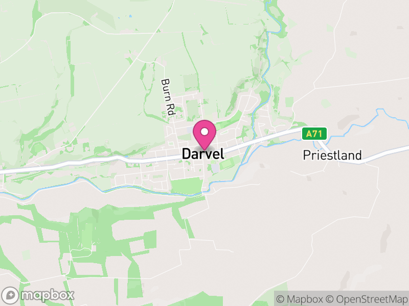 Map of properties for sale in Darvel