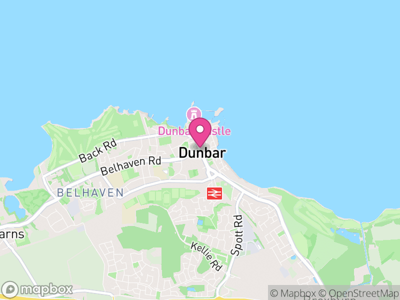 Map of properties for sale in Dunbar