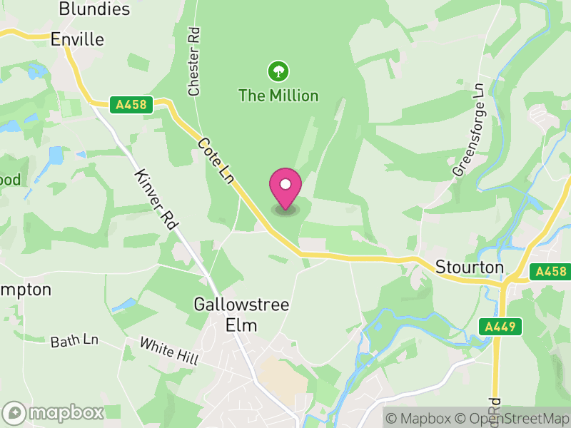 Map of properties for sale in DY7