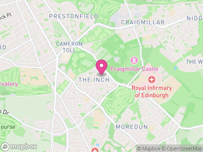 Map of properties for sale in EH16