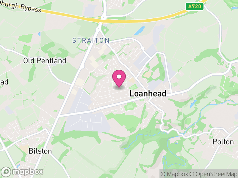 Map of properties for sale in EH20